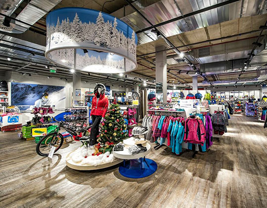 INTERSPORT - Photography of the sportshop